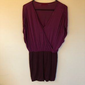 Velvet brand Plum colored dress